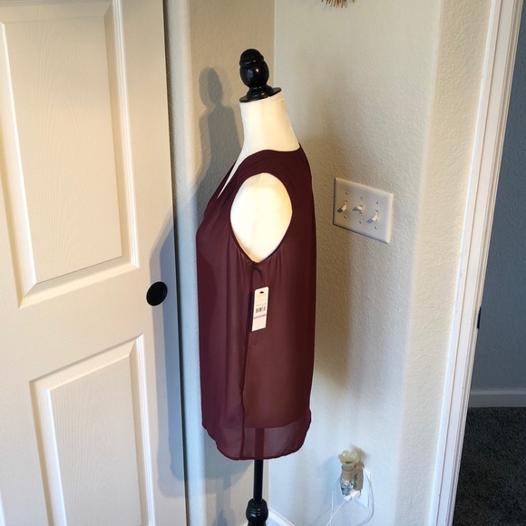 NWT Laundry by Shelli Segal Sheer Tank/Blouse - Picture 4 of 8